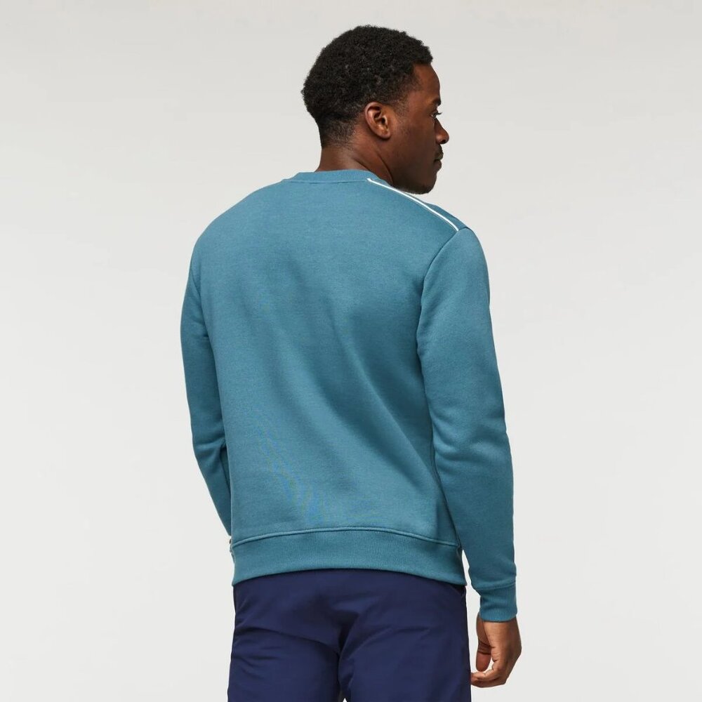 Cotopaxi Do Good Crew Sweatshirt - Men's Large in Blue Spruce - Picture 7 of 7